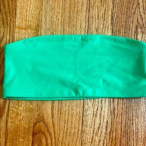 Aritzia Babaton Emerald Green Bandeau NWOT